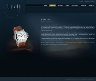 Website Luxforyou - Company